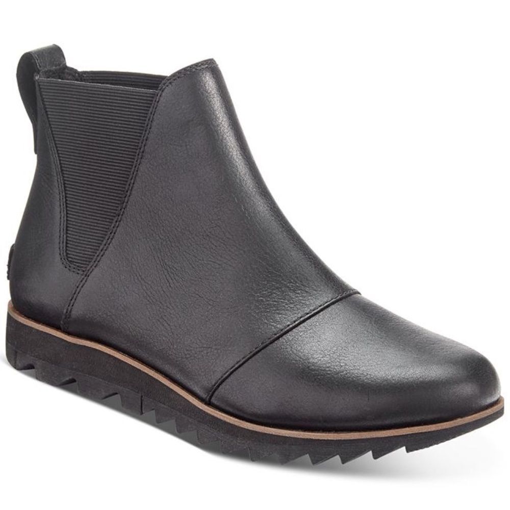 Sorel Black Ankle Boots